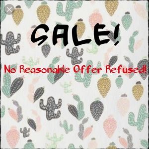 All items in my closet are on sale.